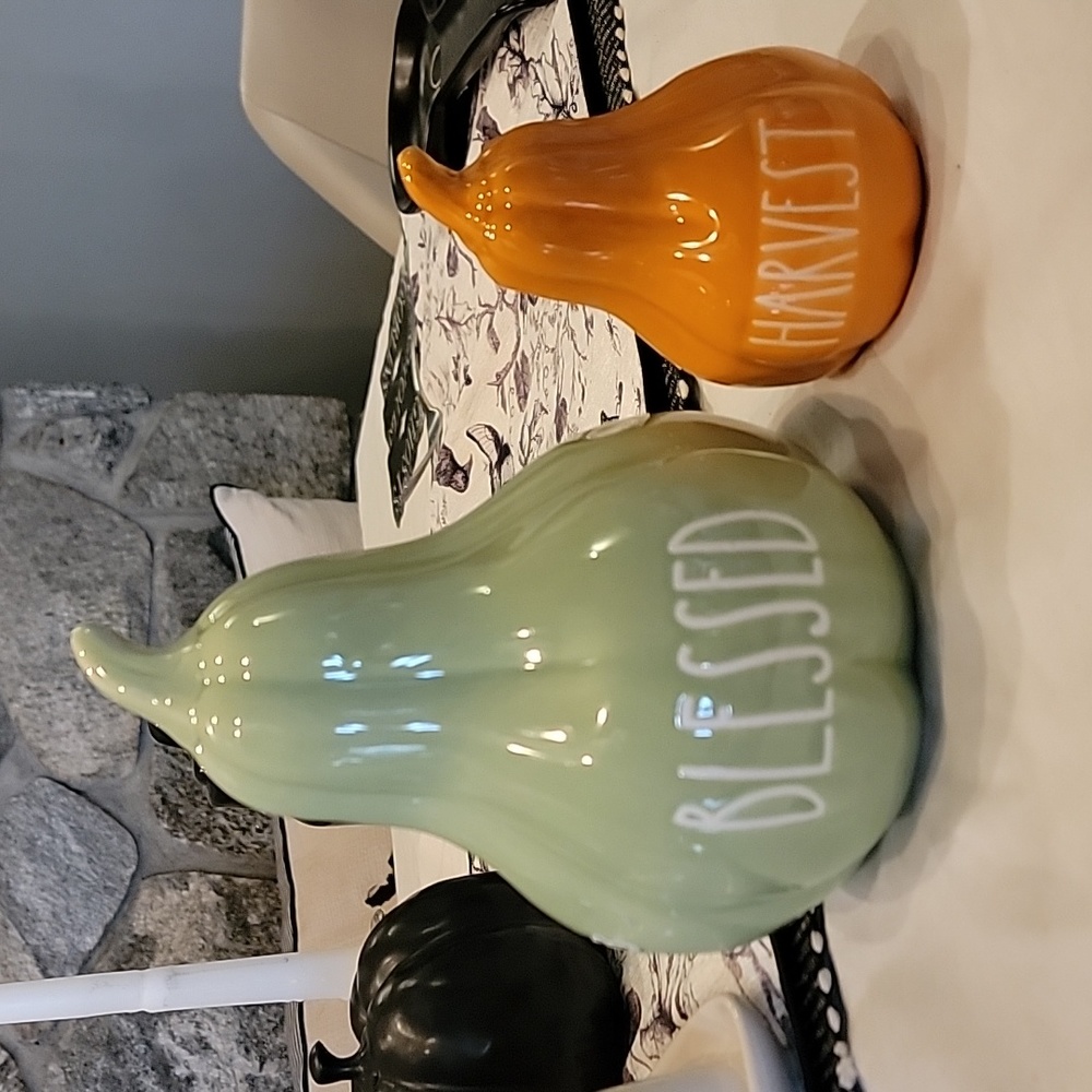 Rae dunn fall gourds blessed harvest
